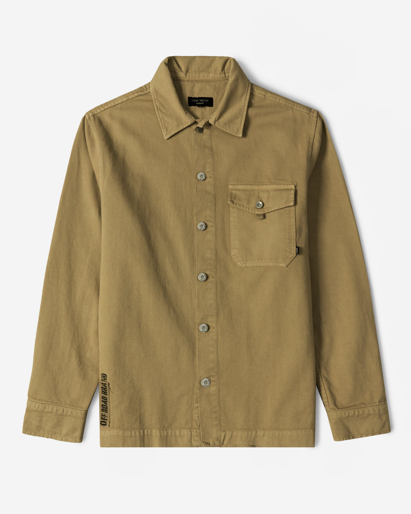 پیراهن کتان مردانه سبز سدری 24352300