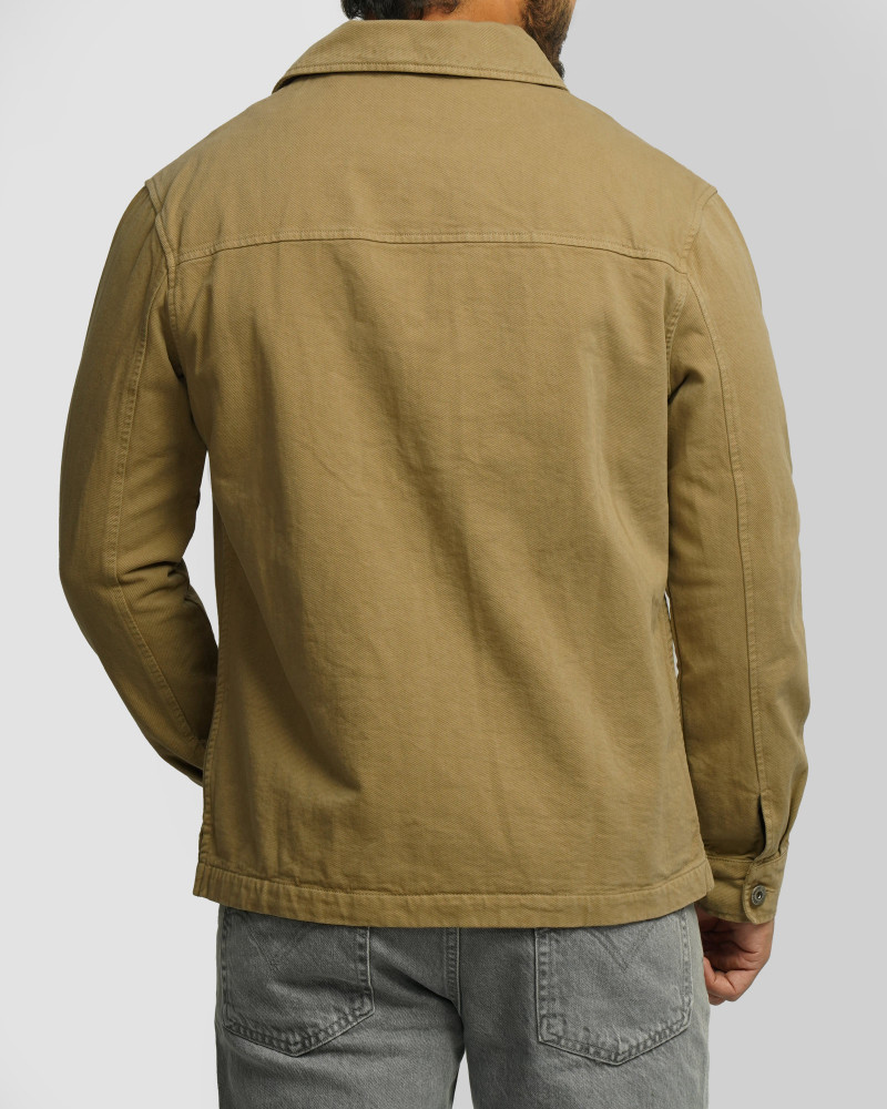 پیراهن کتان مردانه سبز سدری 24352300