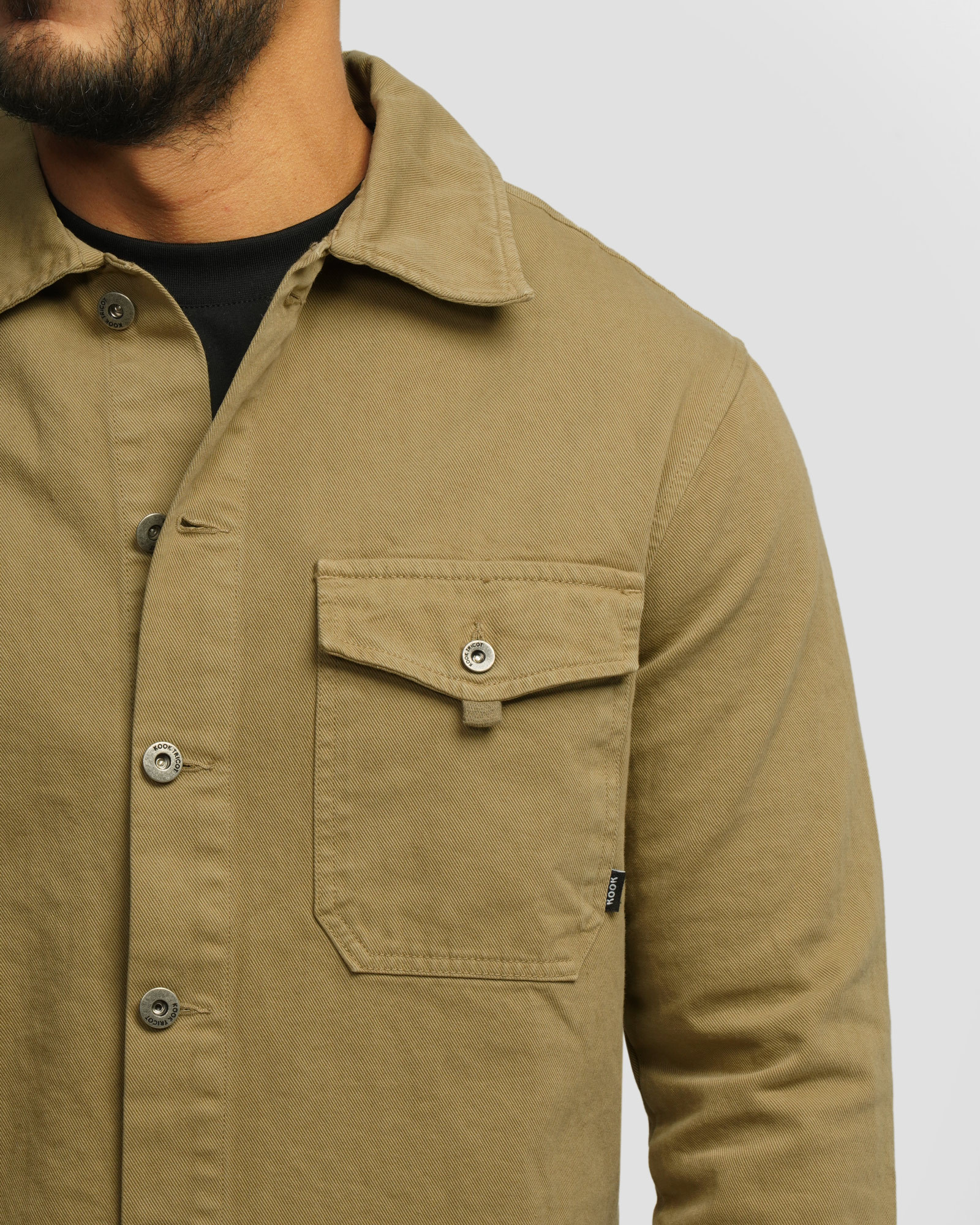 پیراهن کتان مردانه سبز سدری 24352300