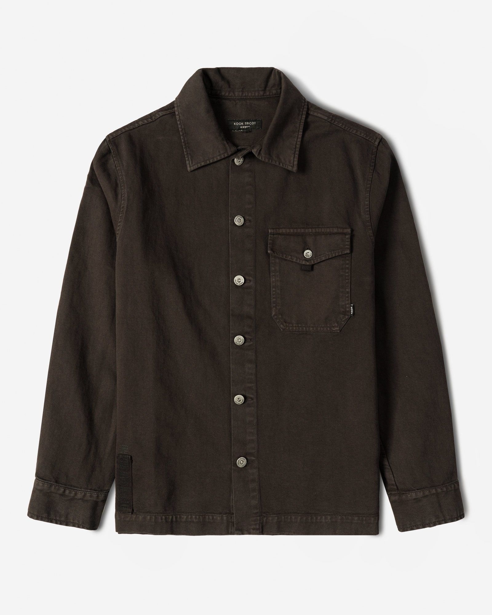 پیراهن کتان مردانه قهوه ای 24352300