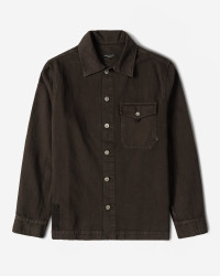 پیراهن کتان مردانه قهوه ای 24352300