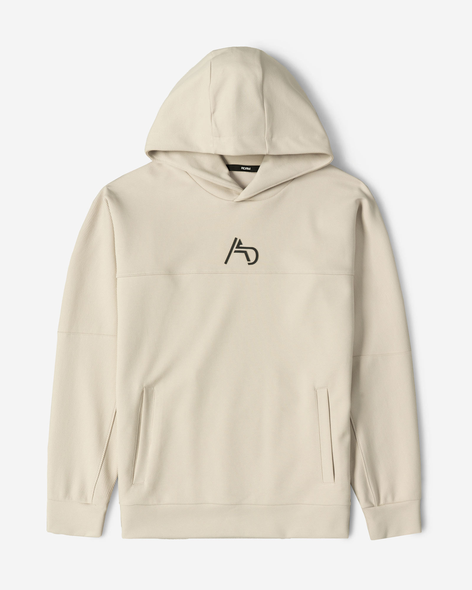 هودی کلاه دار طرح دار مردانه کرم 24371266