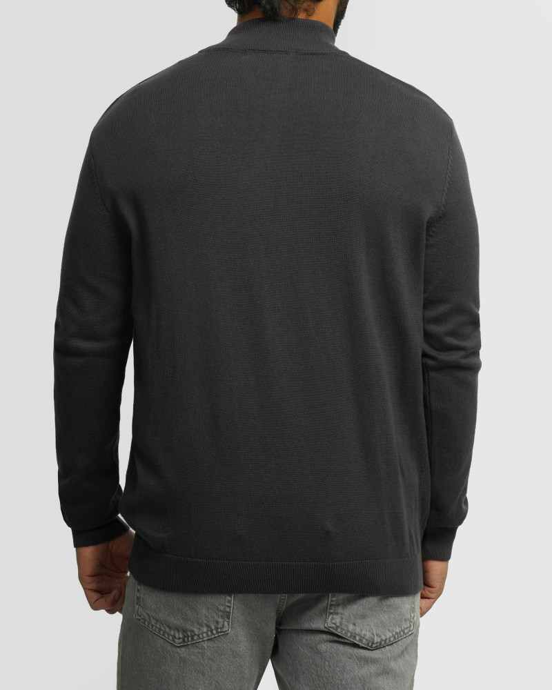 خرید و قیمت سویشرت بافت مردانه خاکستری تیره 24376125