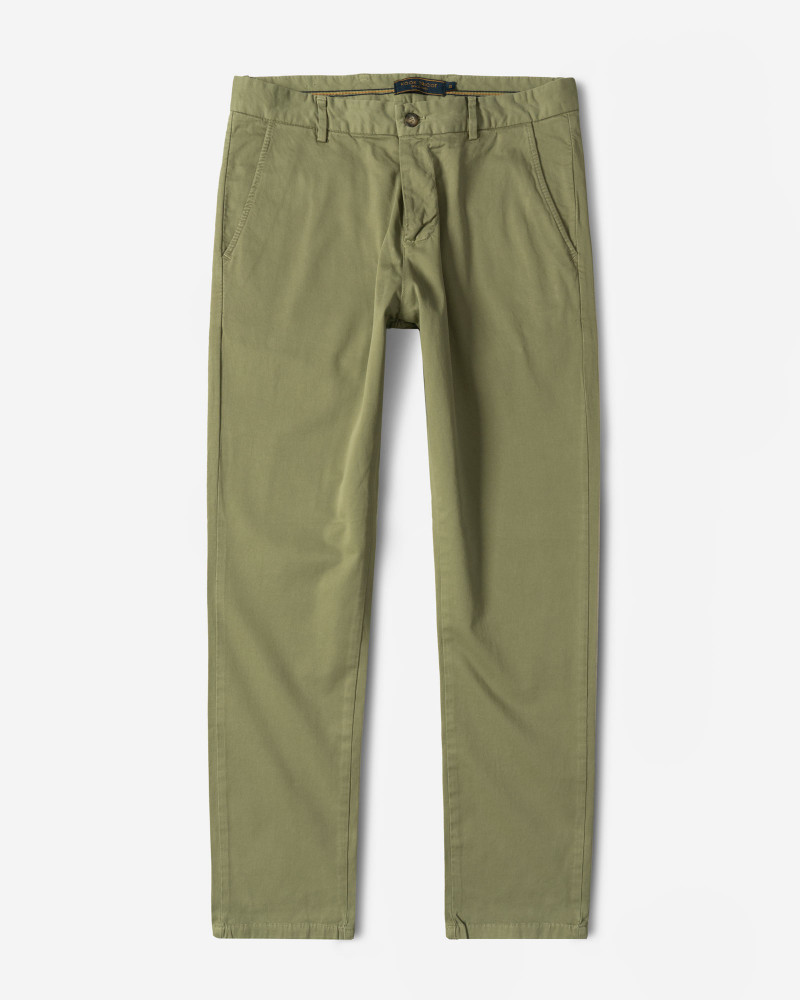 شلوار کتان مردانه اسلیم سبز روشن 23415192