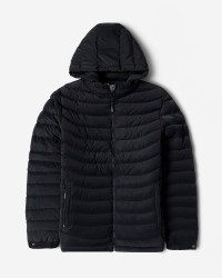 کاپشن مردانه کلاه دار سرمه ای 24316384