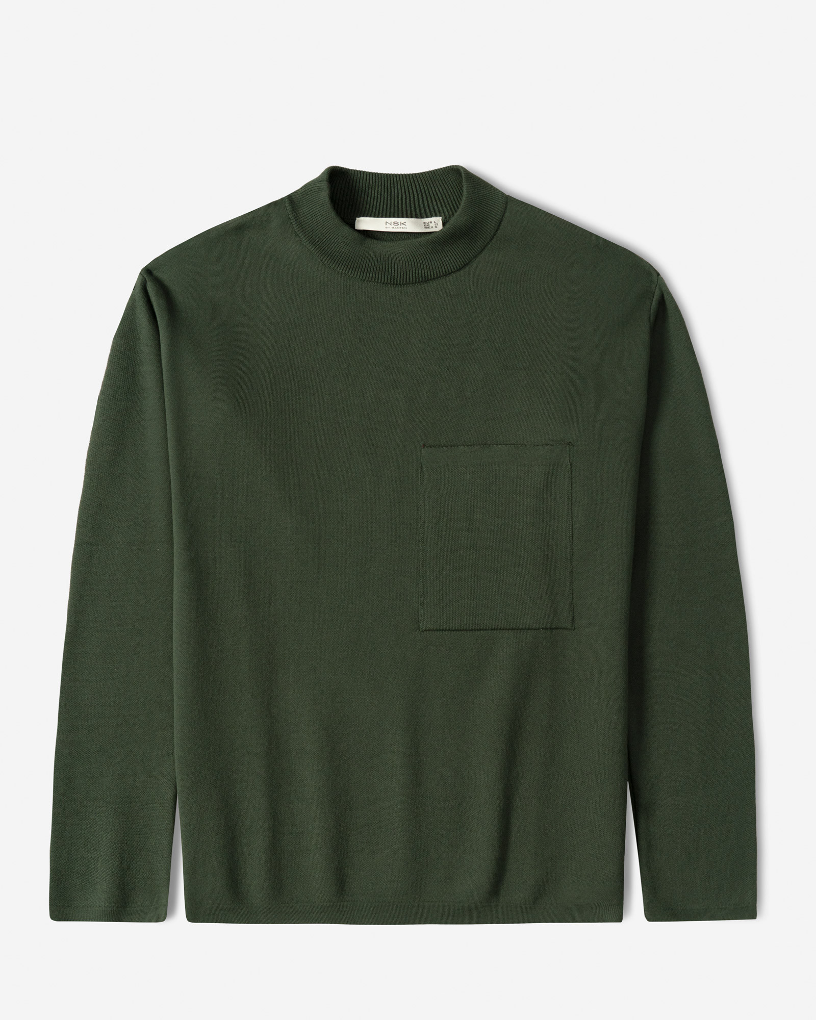 خرید و قیمت پلیور بافت یقه گرد مردانه سبز 24342176