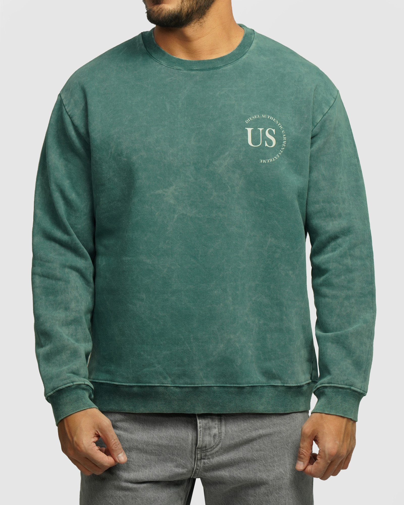 خرید و قیمت پلیور دورس یقه گرد مردانه سبز 24357275