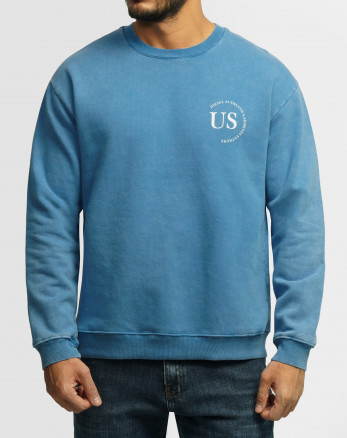 خرید و قیمت پلیور دورس یقه گرد مردانه آبی 24357275