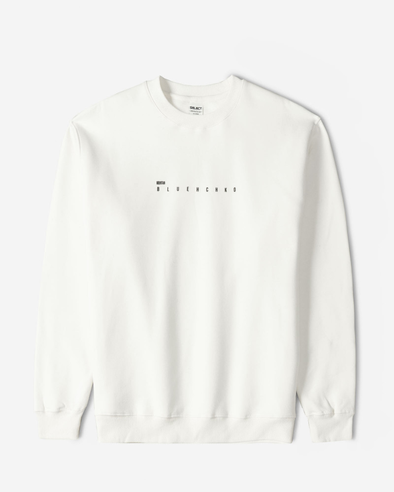 پلیور دورس یقه گرد مردانه سفید 24357274