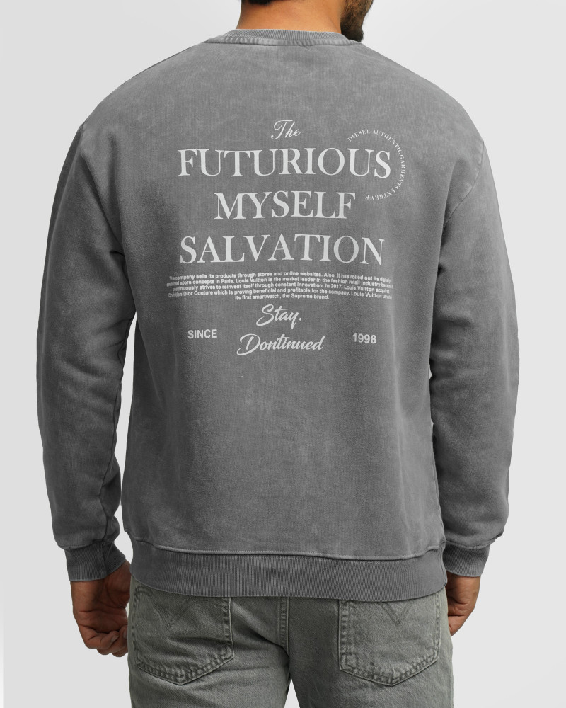 خرید و قیمت پلیور دورس یقه گرد مردانه خاکستری 24357275