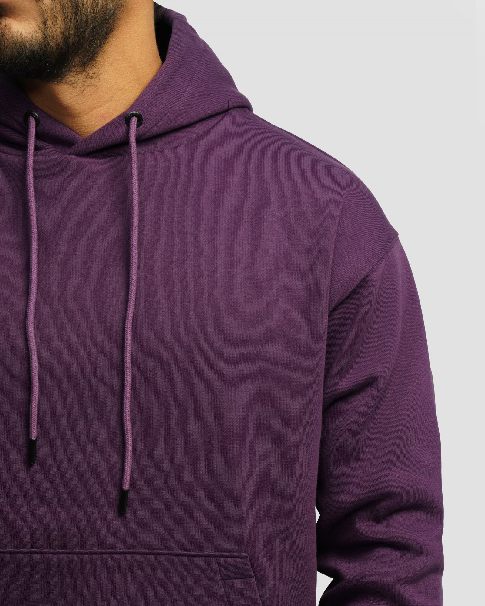 هودی کلاه دار ساده بنفش 24371270هودی کلاه دار ساده بنفش 24371270