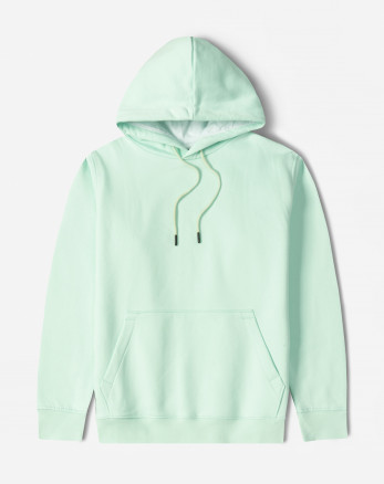 هودی کلاه دار ساده سبز روشن 24371270
