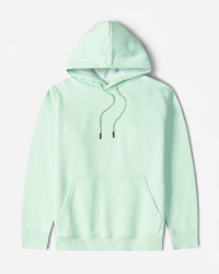 هودی کلاه دار ساده سبز روشن 24371270