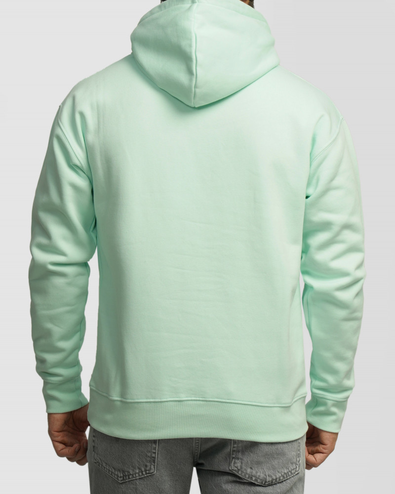 هودی کلاه دار ساده سبز روشن 24371270