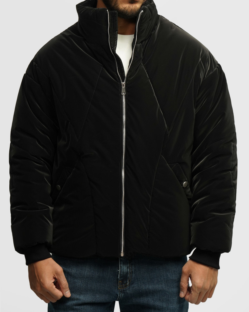 خرید و قیمت کاپشن مردانه مشکی 24316391