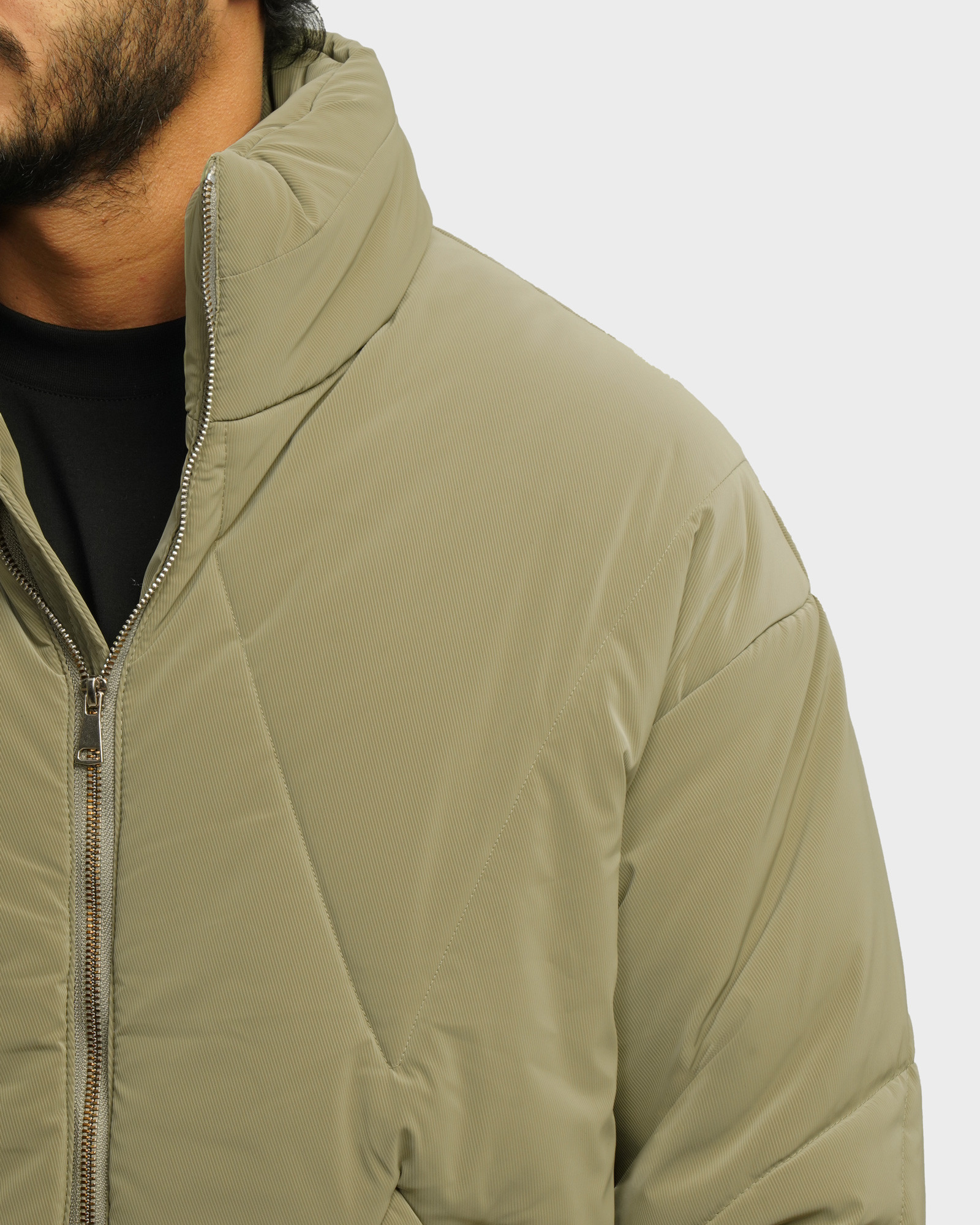 خرید و قیمت کاپشن مردانه سبز 24316391