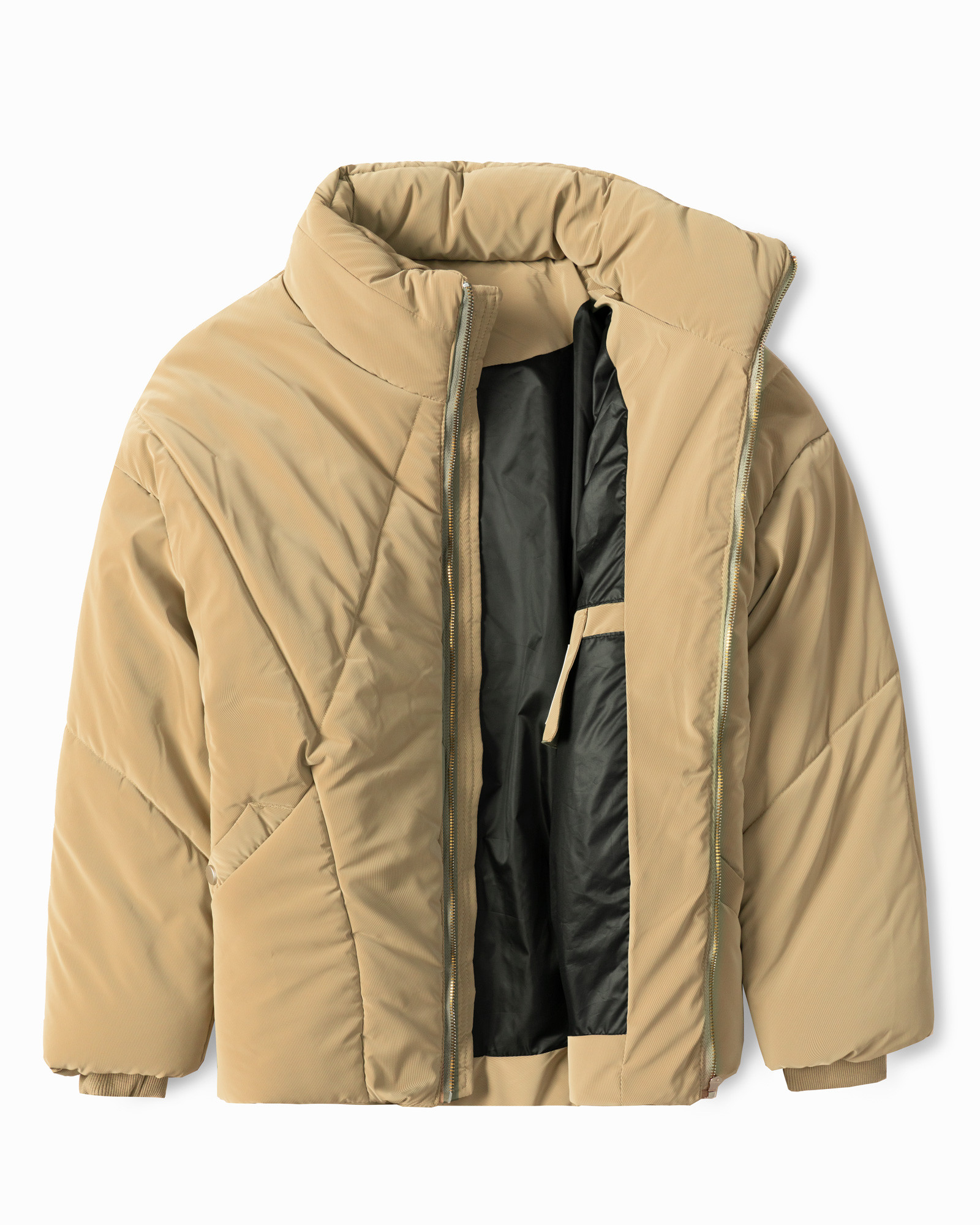 خرید و قیمت کاپشن مردانه کرم 24316391