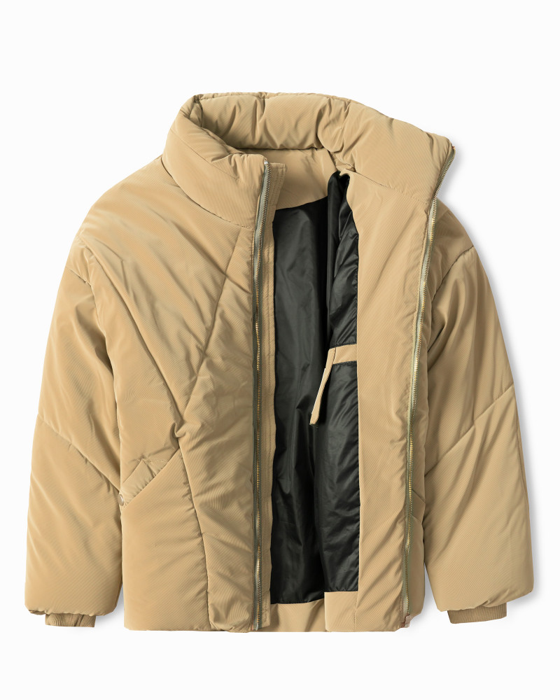 خرید و قیمت کاپشن مردانه کرم 24316391