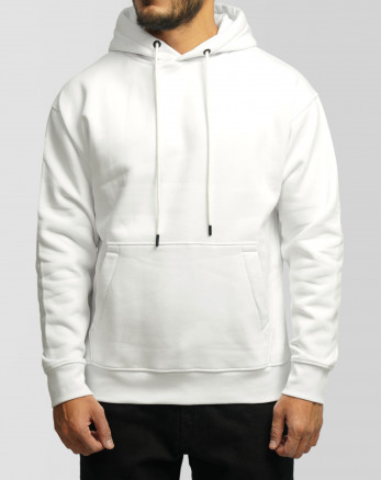 خرید و قیمت هودی کلاه دار ساده سفید 24371270