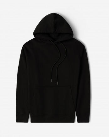 خرید و قیمت هودی کلاه دار ساده مشکی 24371270