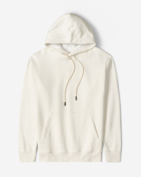 خرید و قیمت هودی کلاه دار ساده شیری 24371270