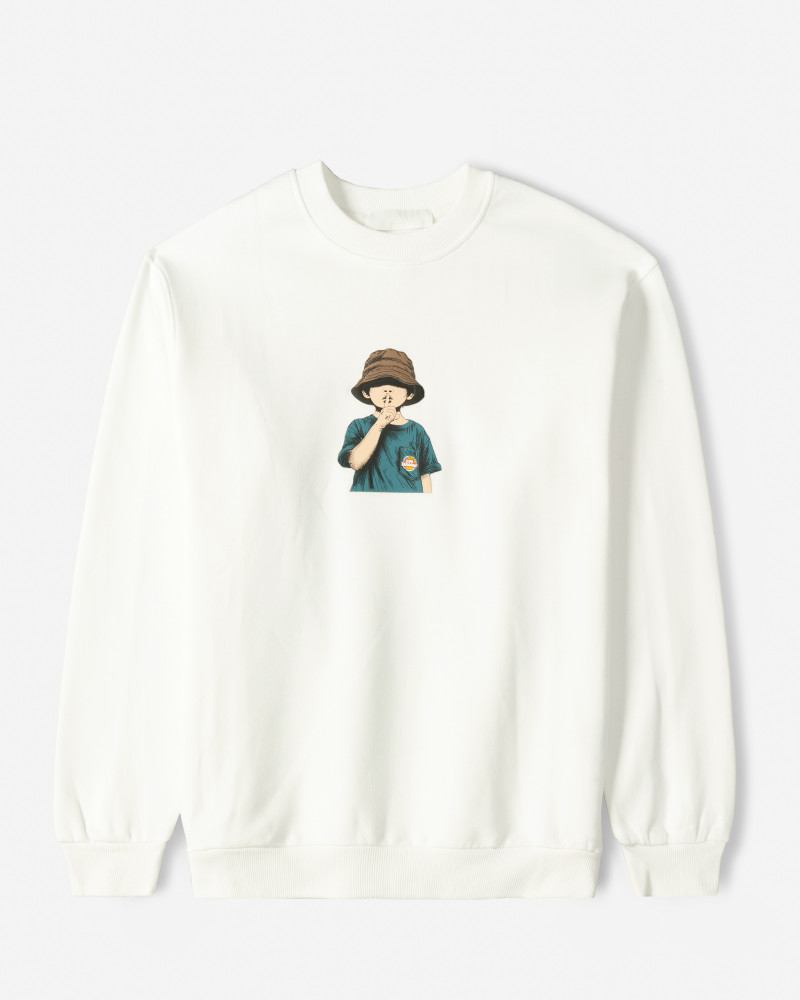 خرید و قیمت پلیور دورس یقه گرد مردانه سفید 24357271