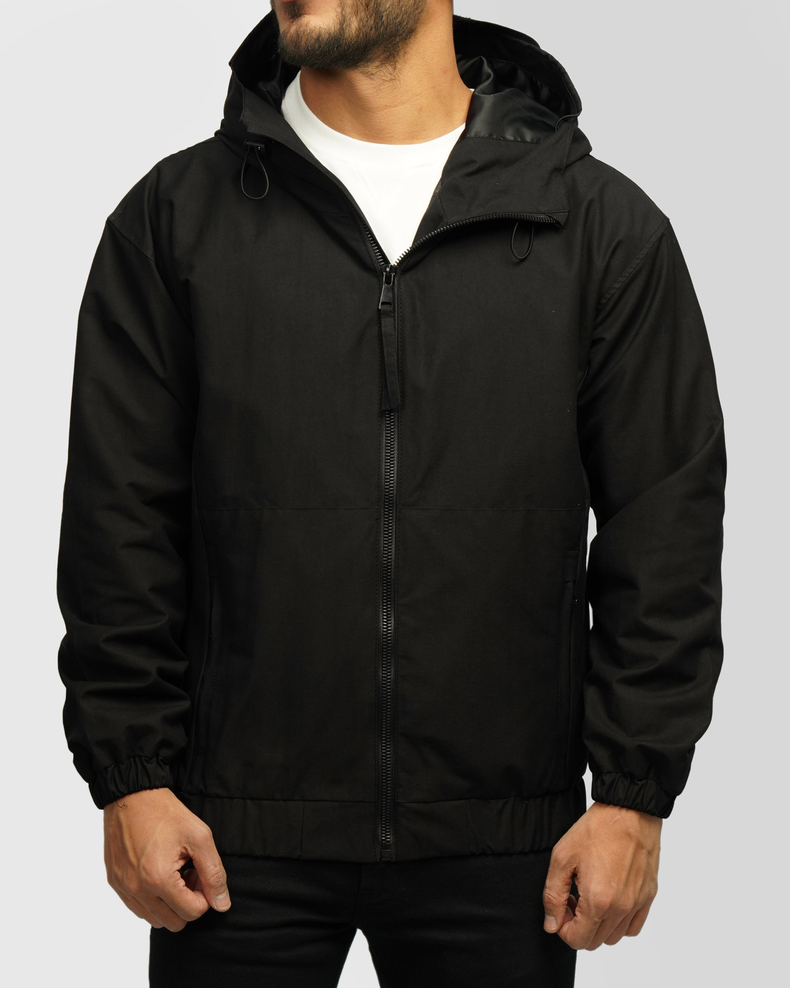 سویشرت کلاه دار مردانه مشکی 24349165