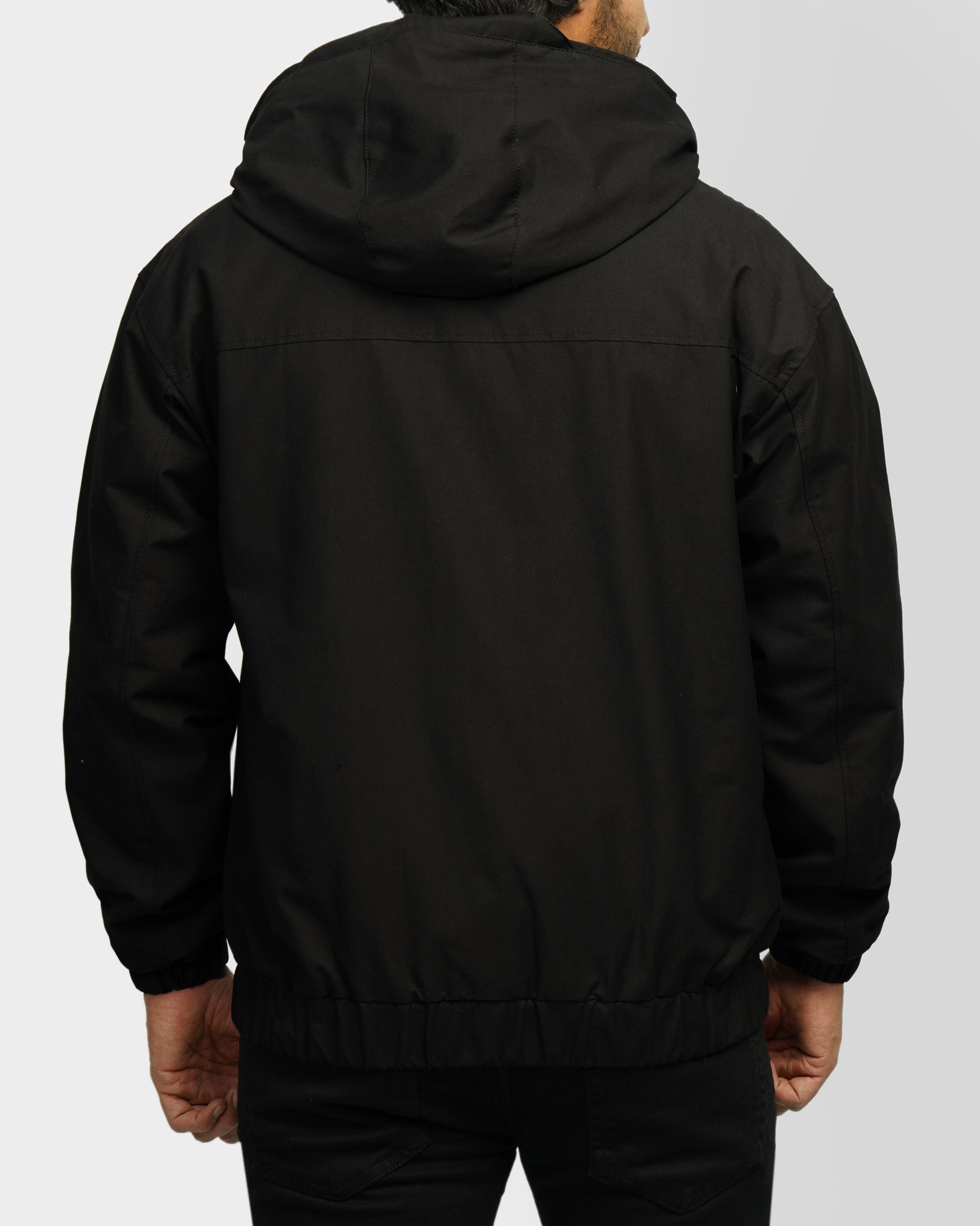 سویشرت کلاه دار مردانه مشکی 24349165