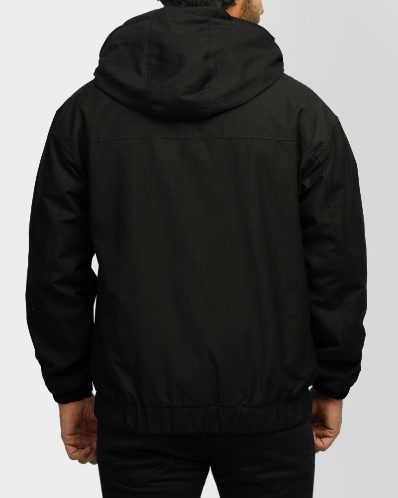 سویشرت کلاه دار مردانه مشکی 24349165