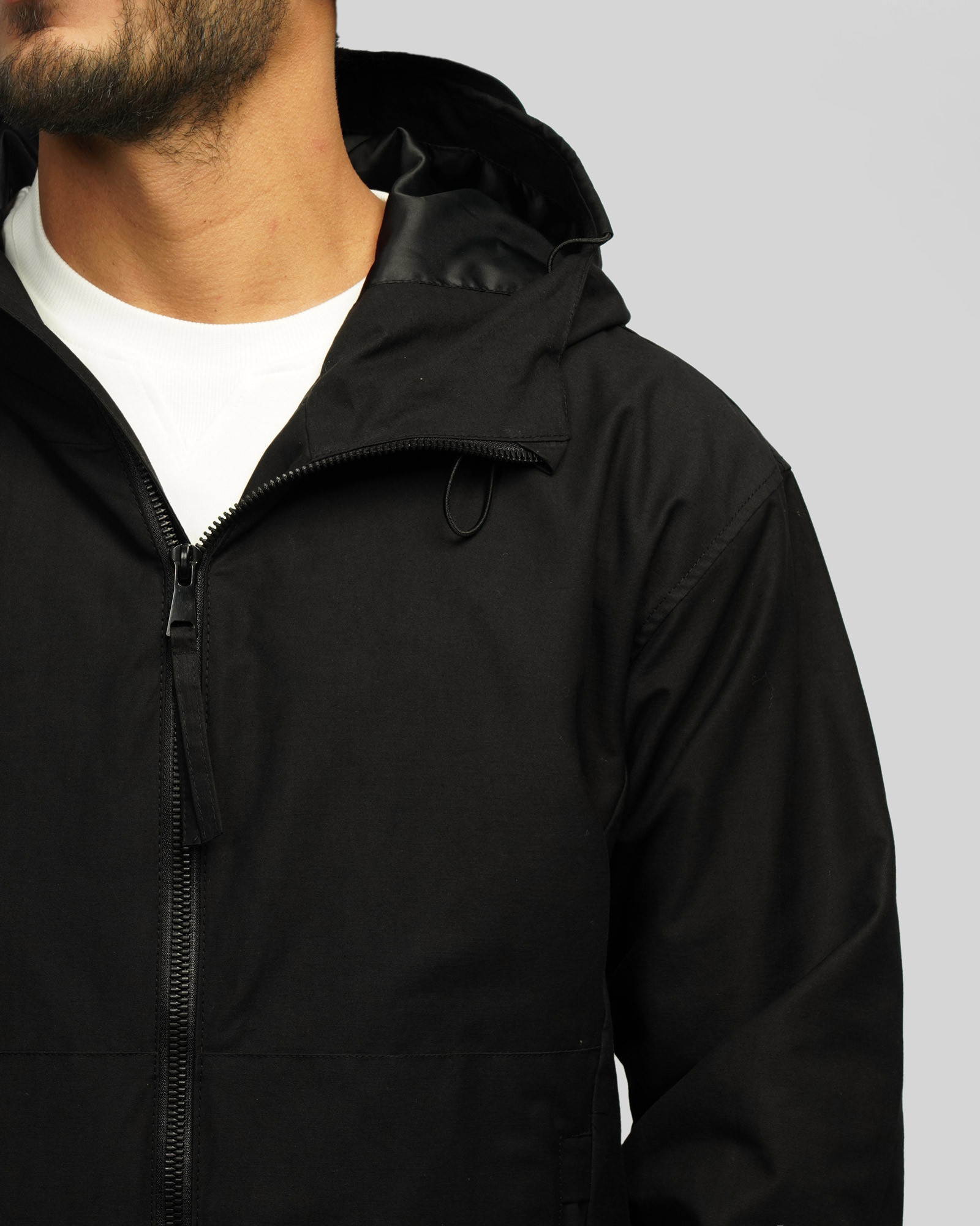 سویشرت کلاه دار مردانه مشکی 24349165