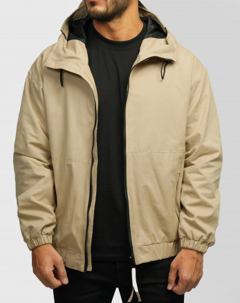 سویشرت کلاه دار مردانه کرم 24349165