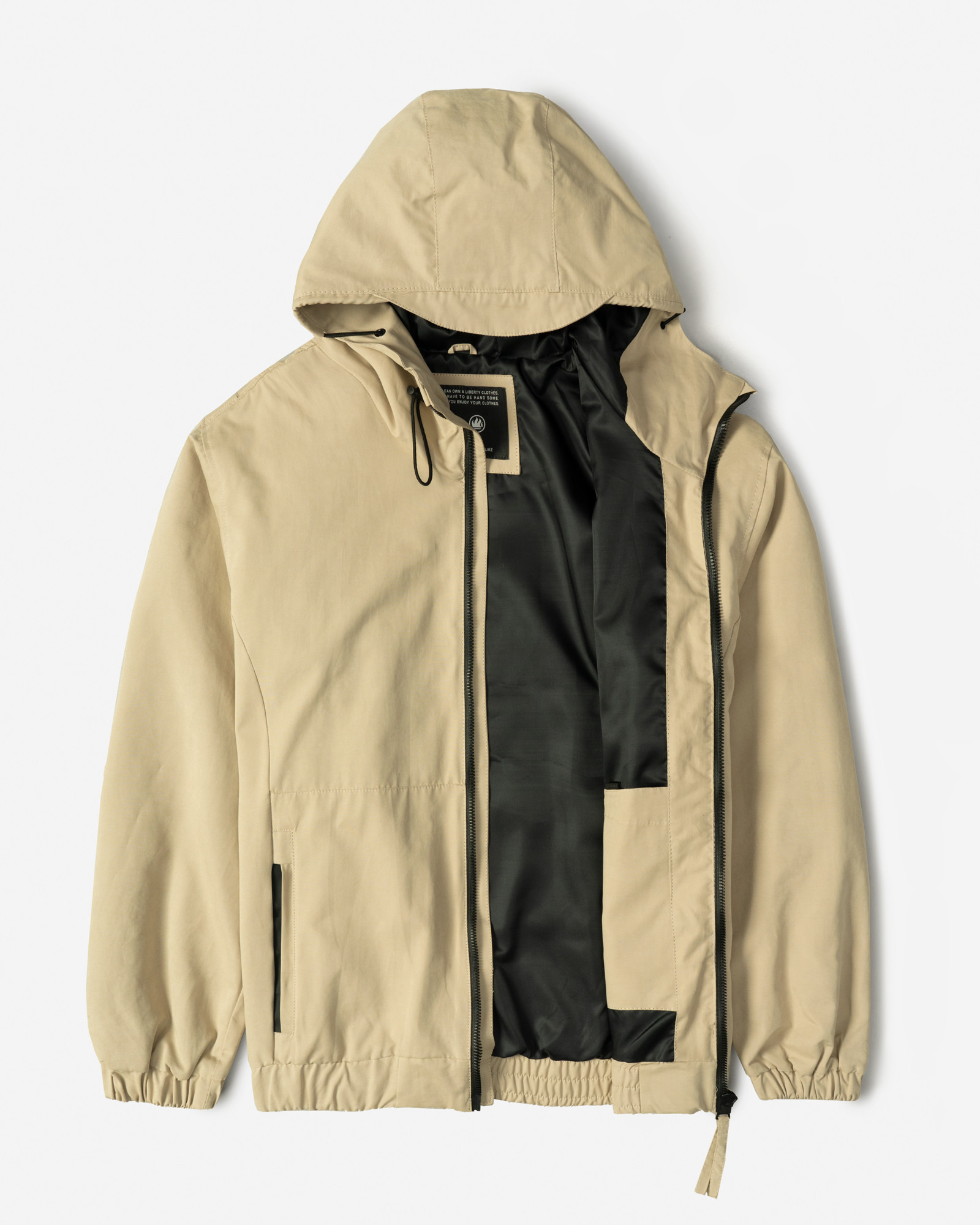 سویشرت کلاه دار مردانه کرم 24349165