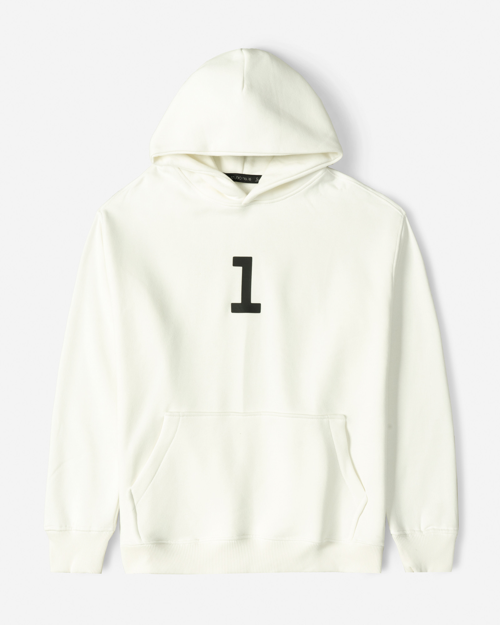 خرید و قیمت هودی کلاه دار ساده سفید 24371277