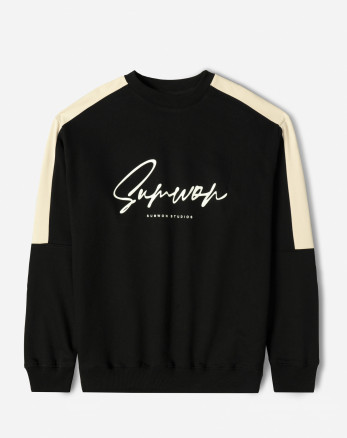 خرید و قیمت پلیور دورس یقه گرد مردانه مشکی مات 24357278