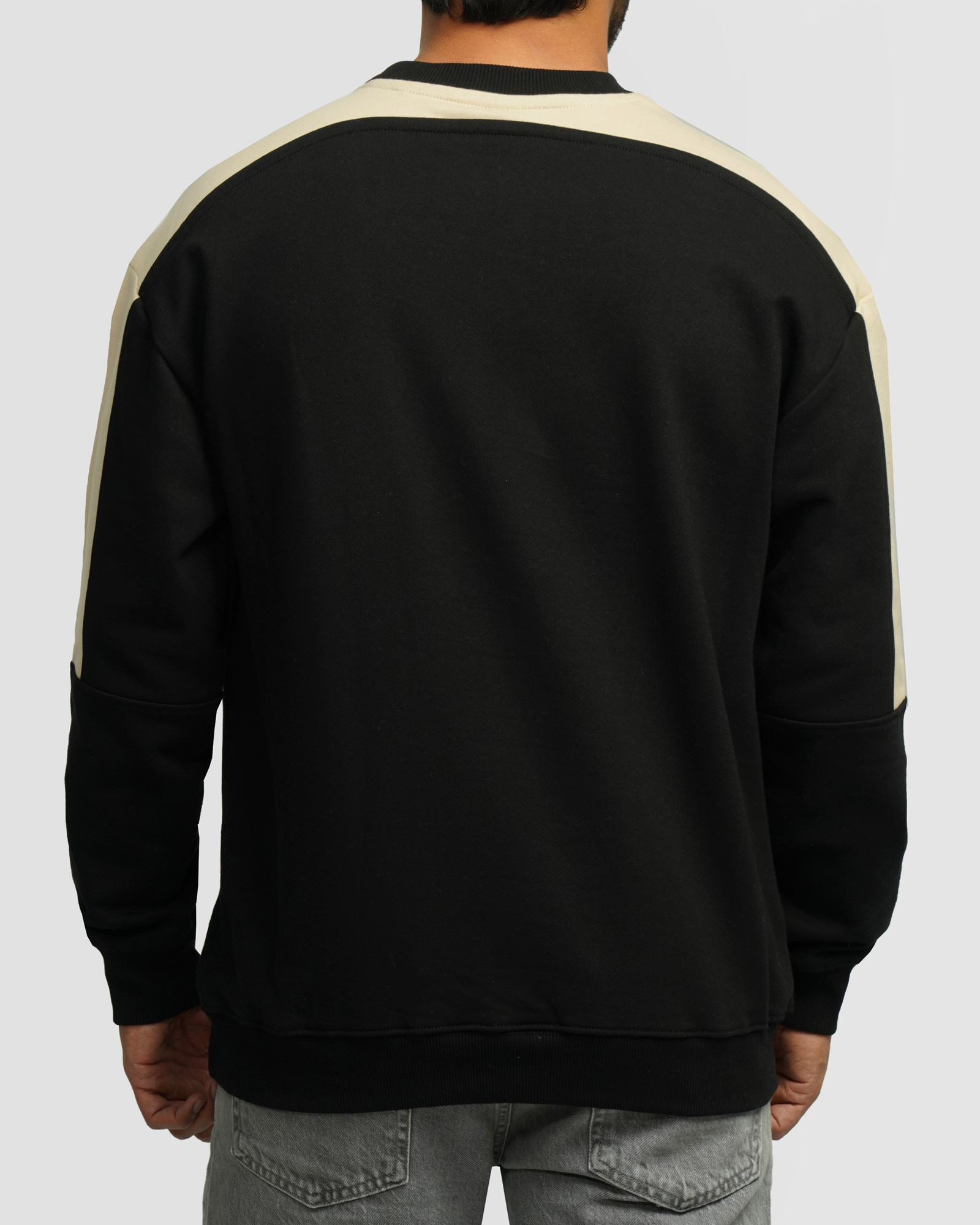 خرید و قیمت پلیور دورس یقه گرد مردانه مشکی مات 24357278