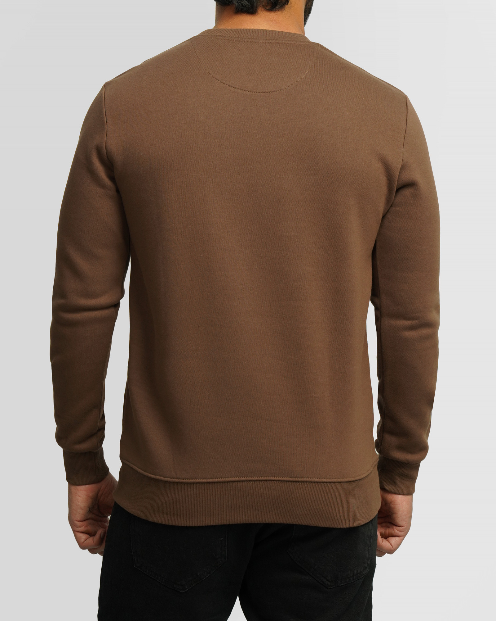 خرید و قیمت پلیور دورس یقه گرد مردانه قهوه ای روشن 24357262