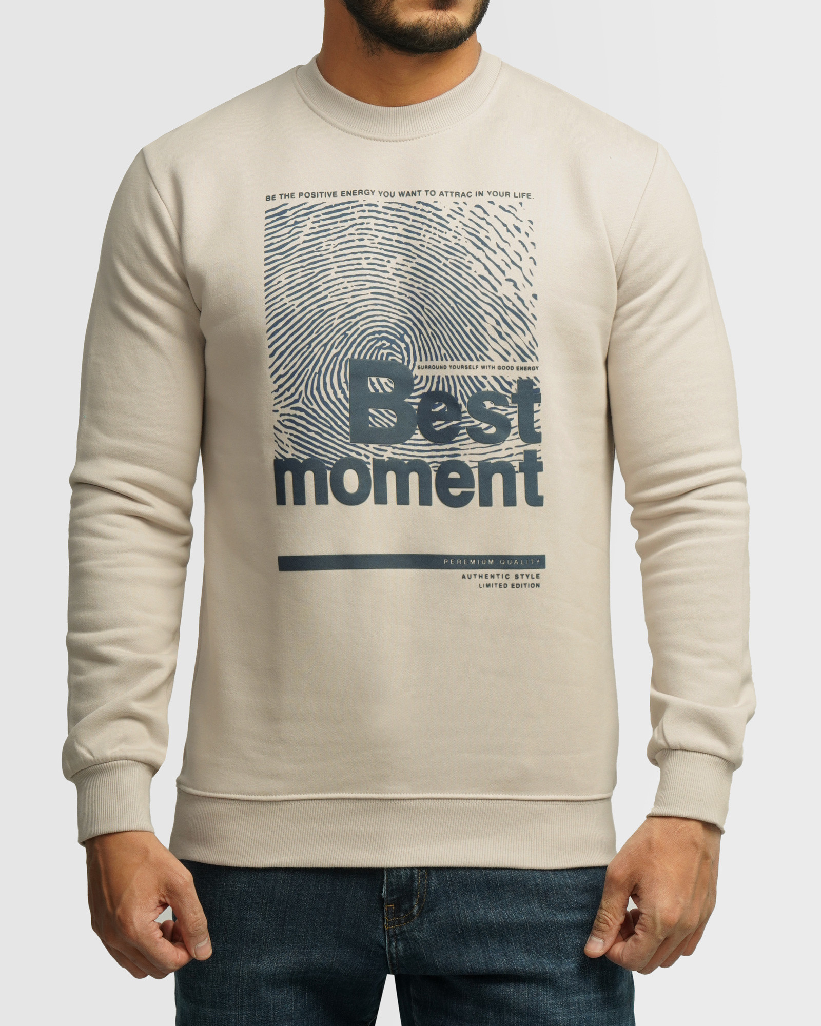 خرید و قیمت پلیور دورس یقه گرد مردانه طوسی 24357262