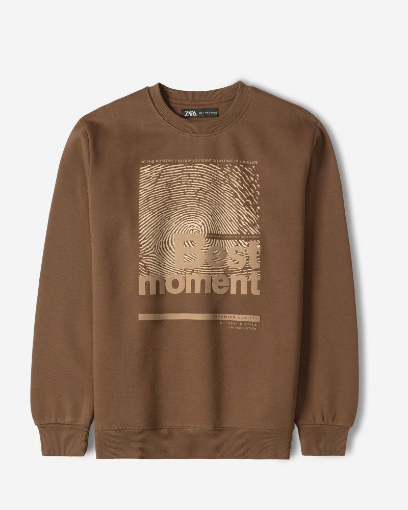 خرید و قیمت پلیور دورس یقه گرد مردانه قهوه ای روشن 24357262