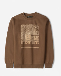 خرید و قیمت پلیور دورس یقه گرد مردانه قهوه ای روشن 24357262