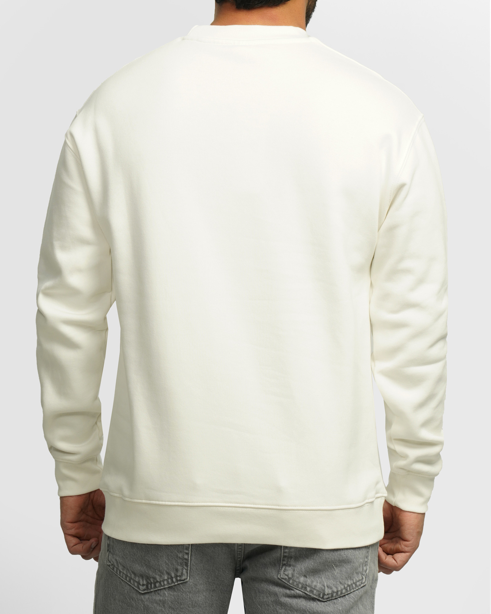 خرید و قیمت پلیور دورس یقه گرد مردانه سفید 24357257