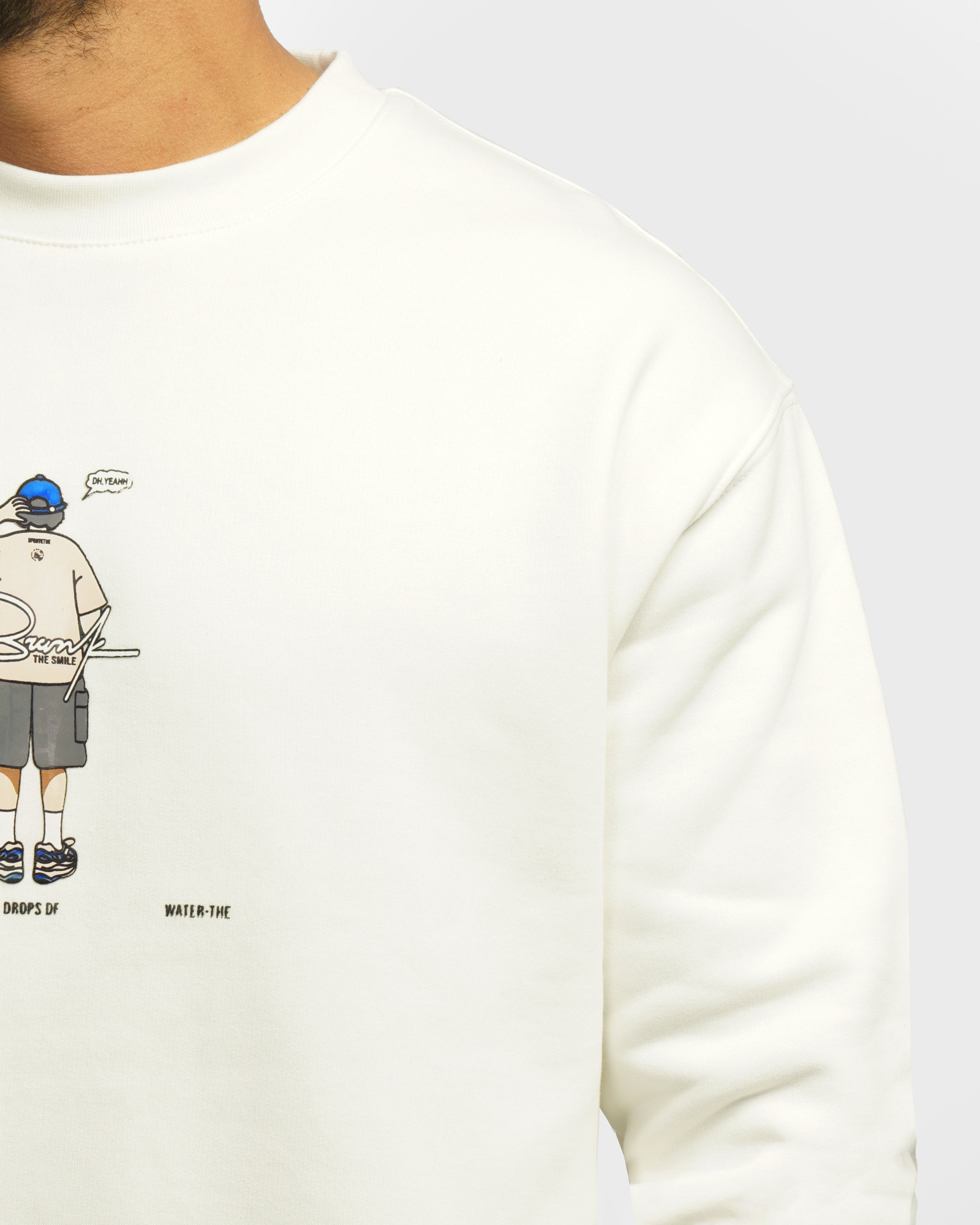 خرید و قیمت پلیور دورس یقه گرد مردانه سفید 24357257