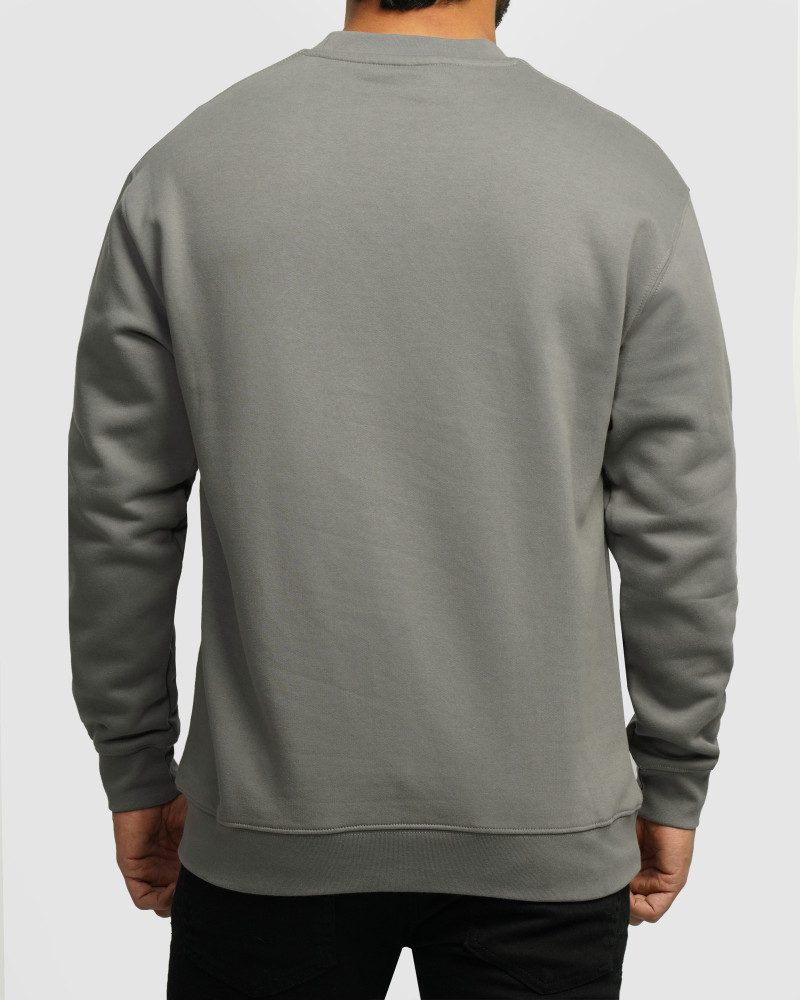 خرید و قیمت پلیور دورس یقه گرد مردانه خاکستری 24357257