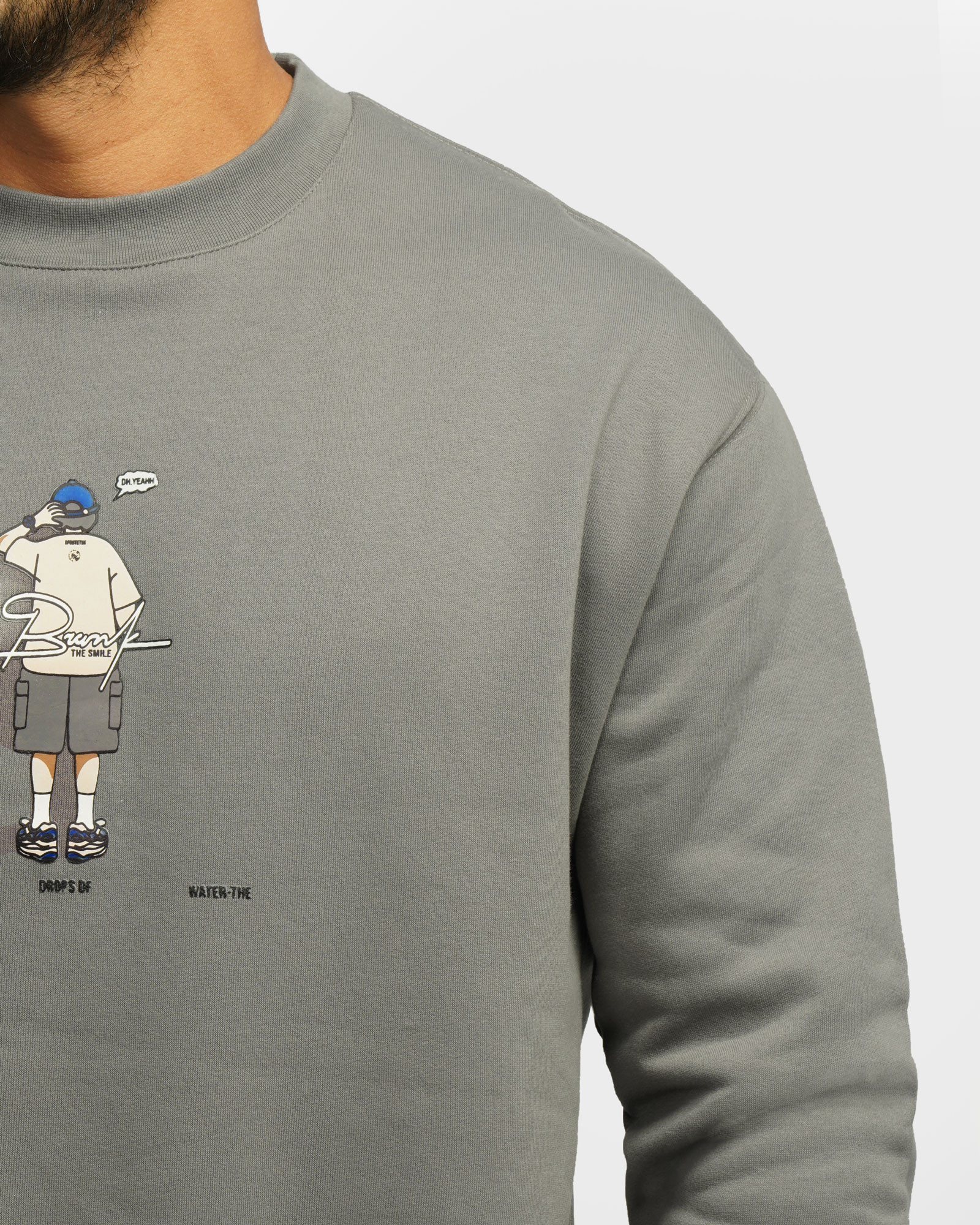 خرید و قیمت پلیور دورس یقه گرد مردانه خاکستری 24357257