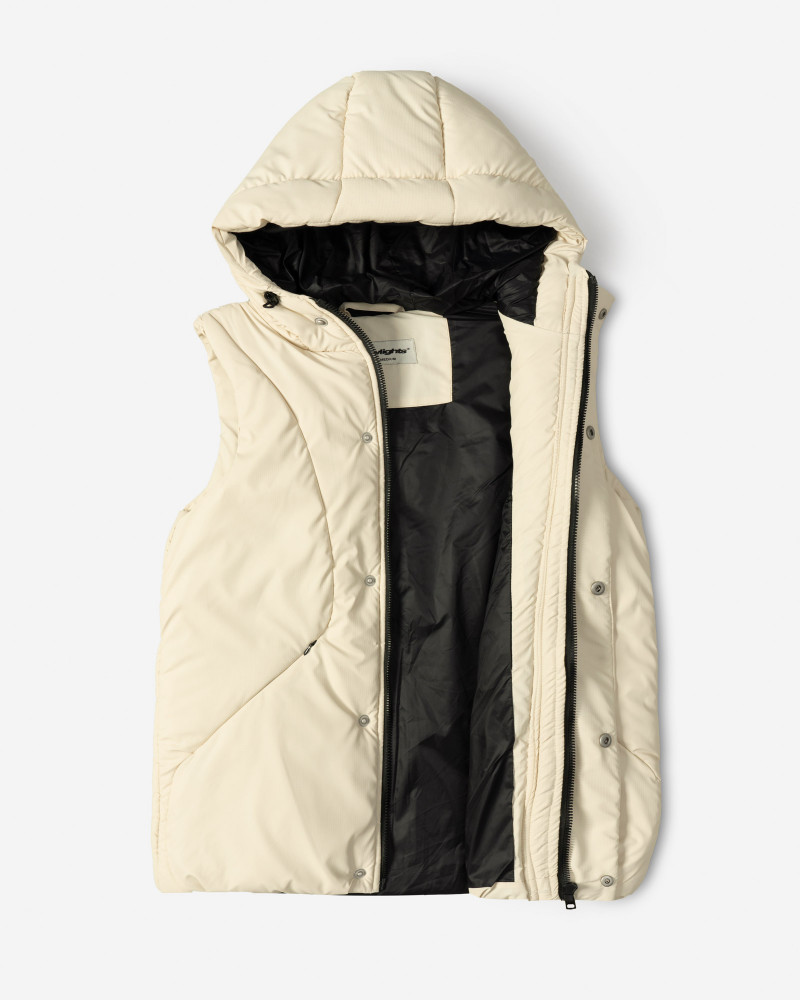 خرید و قیمت پافر مردانه کلاه دار کرم روشن 24353179