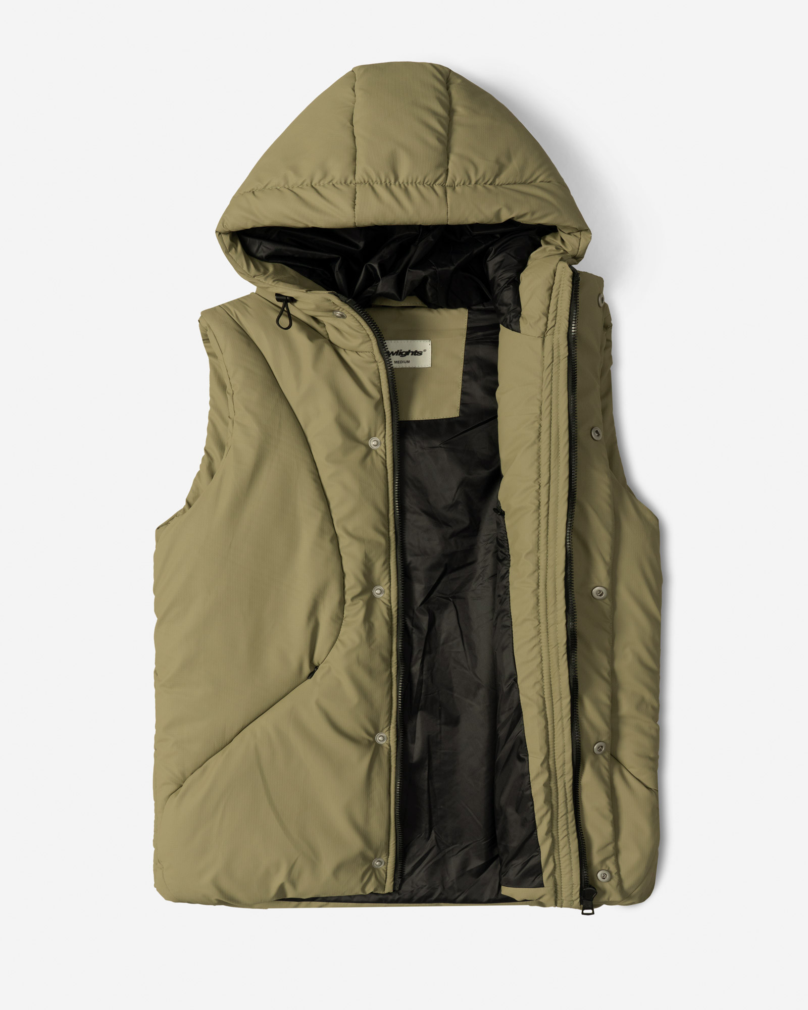 خرید و قیمت پافر مردانه کلاه دار سبز 24353179