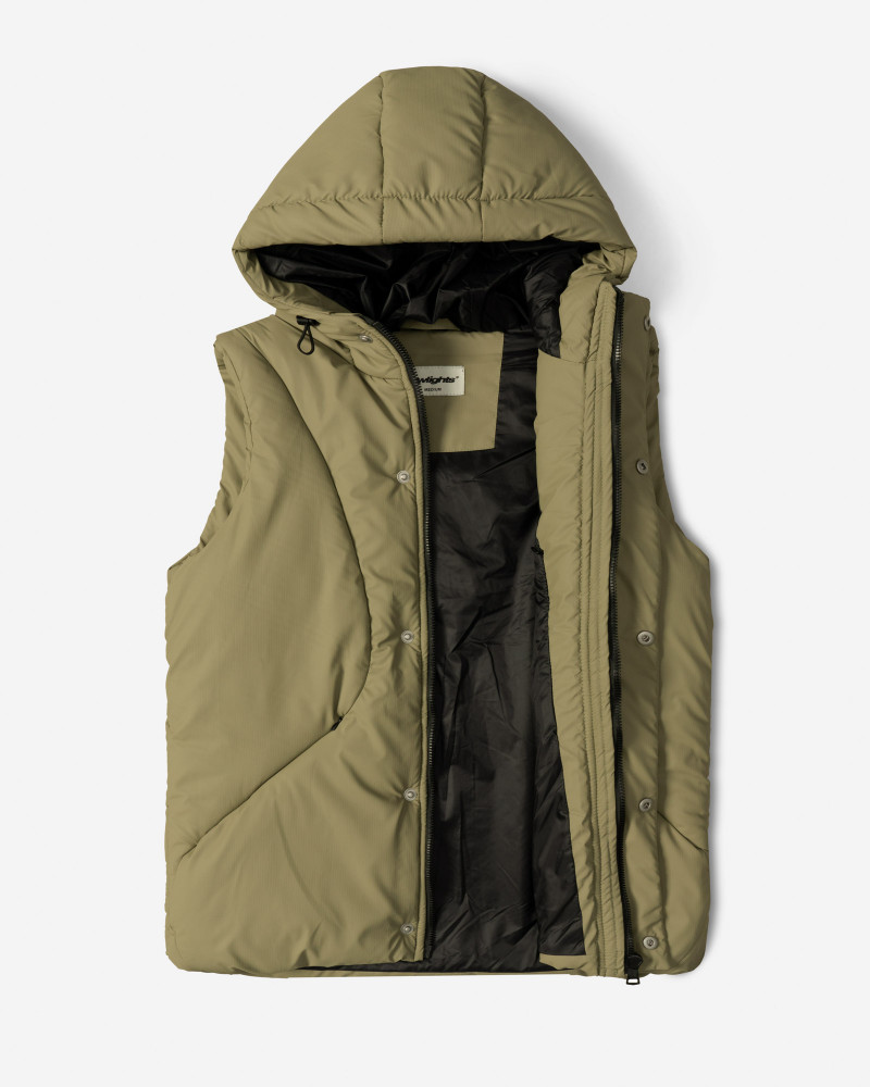 خرید و قیمت پافر مردانه کلاه دار سبز 24353179