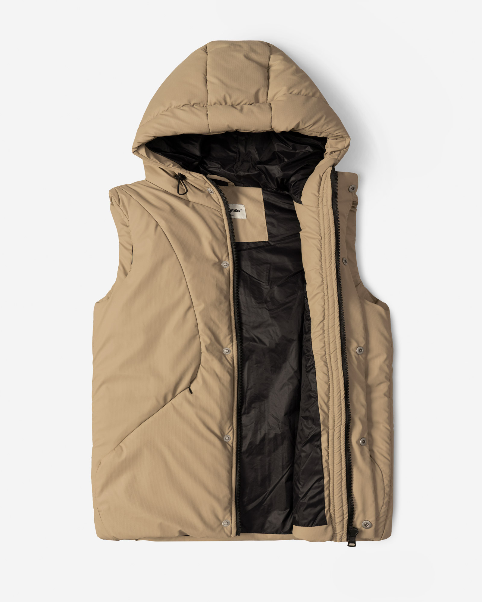 خرید و قیمت پافر مردانه کلاه دار کرم 24353179