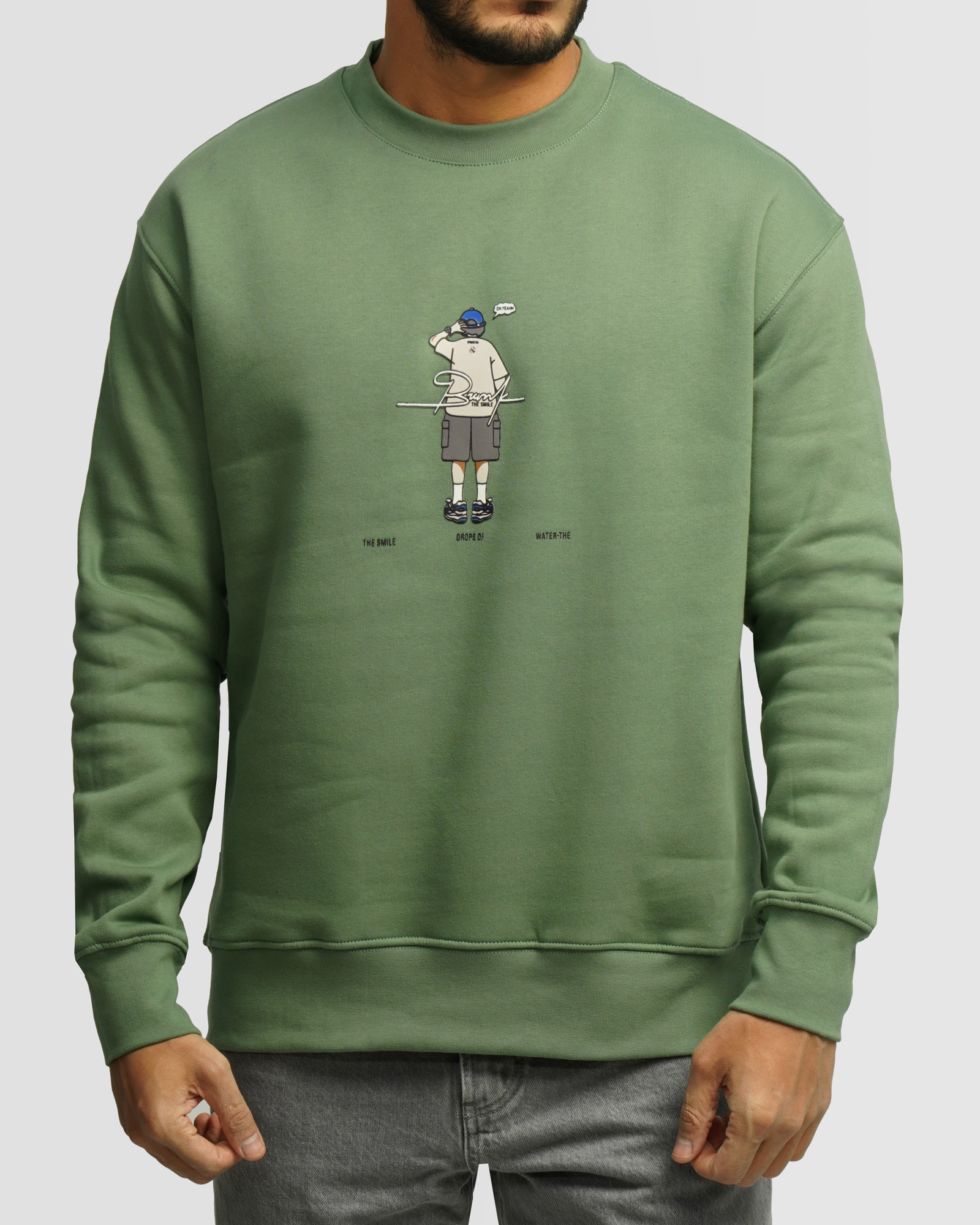 خرید و قیمت پلیور دورس یقه گرد مردانه سبز 24357257