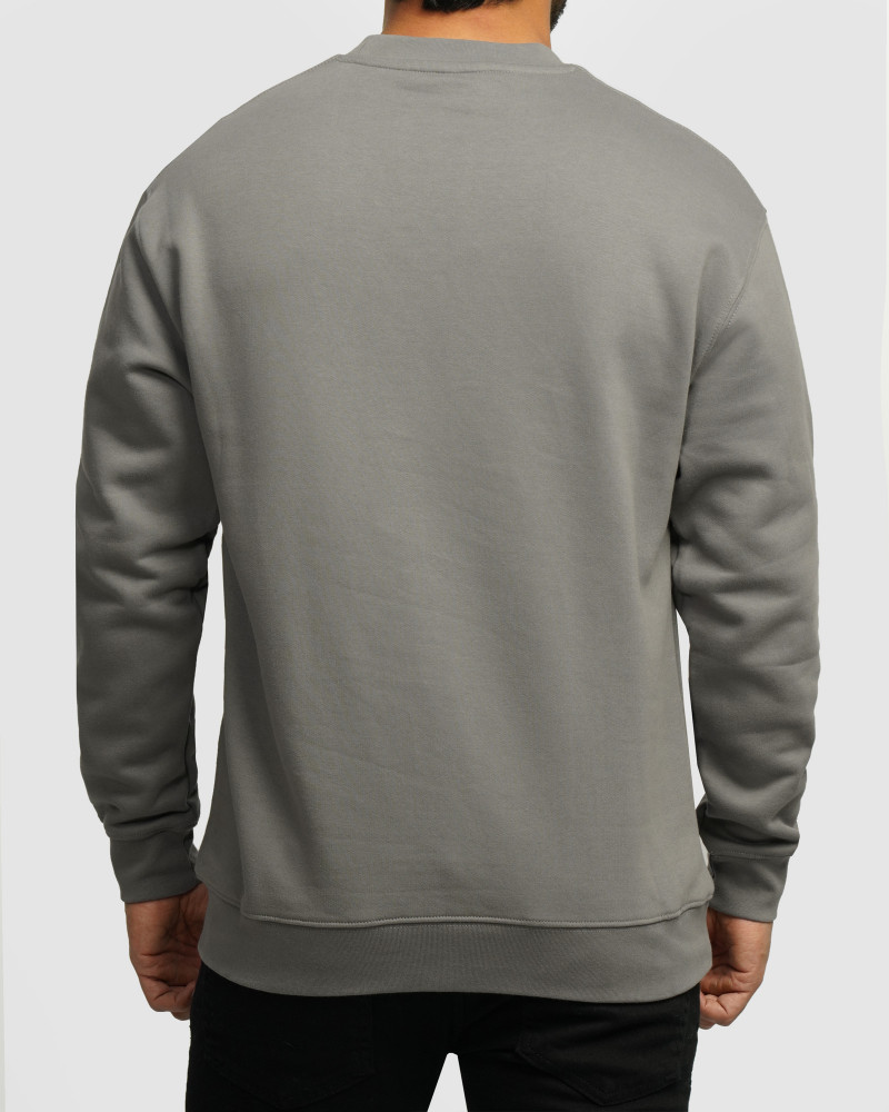 خرید و قیمت پلیور دورس یقه گرد مردانه خاکستری 24357257