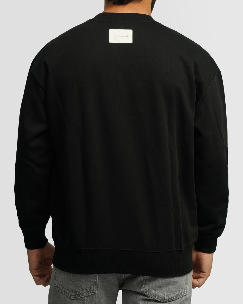 خرید و قیمت پلیور دورس یقه گرد مردانه مشکی 24357272